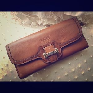 Leather Coach Wallet